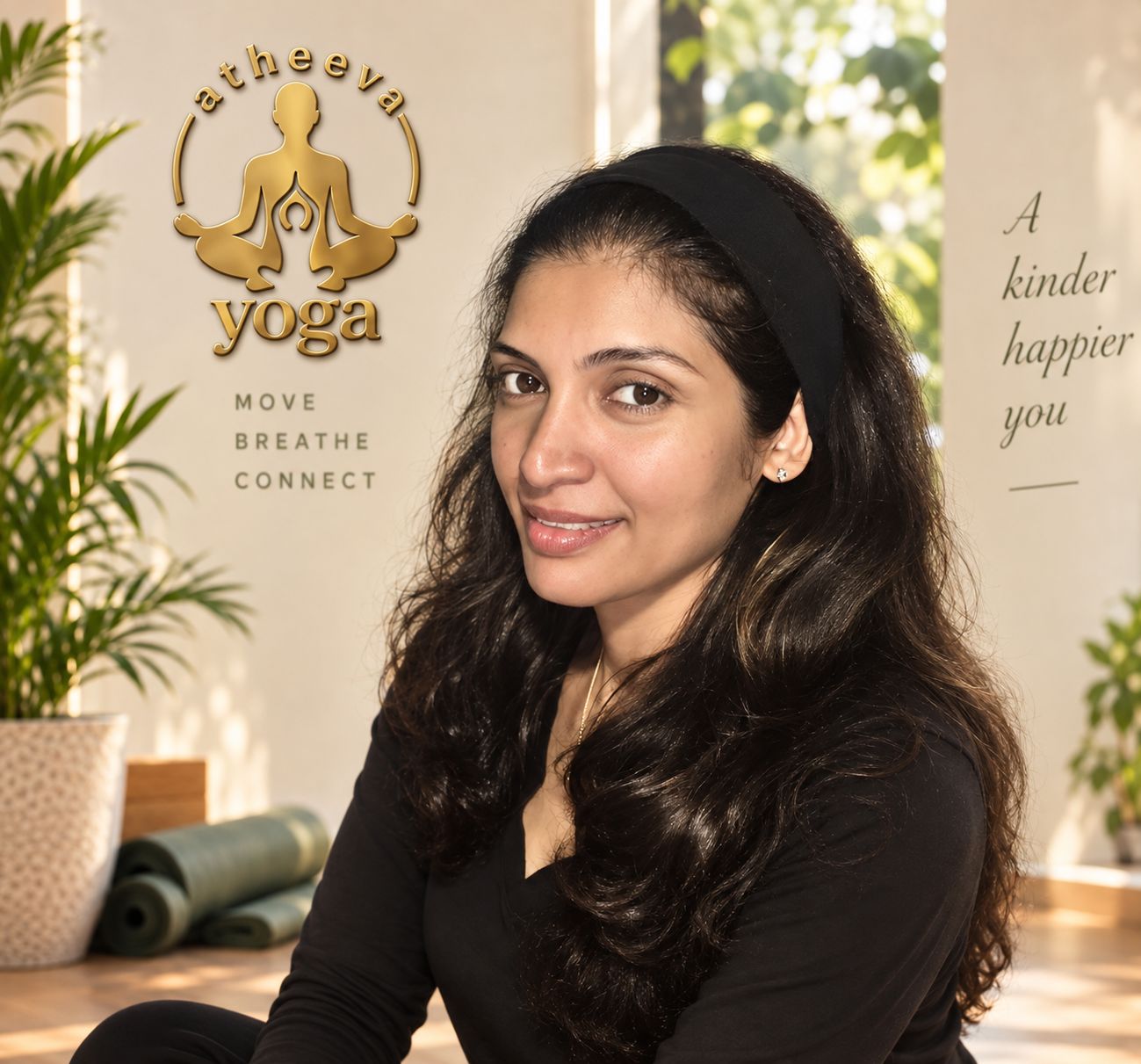Atheeva Yoga founder and certified yoga instructor